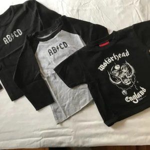 Kids Rock N Roll Tees - 2T Motorhead and more!